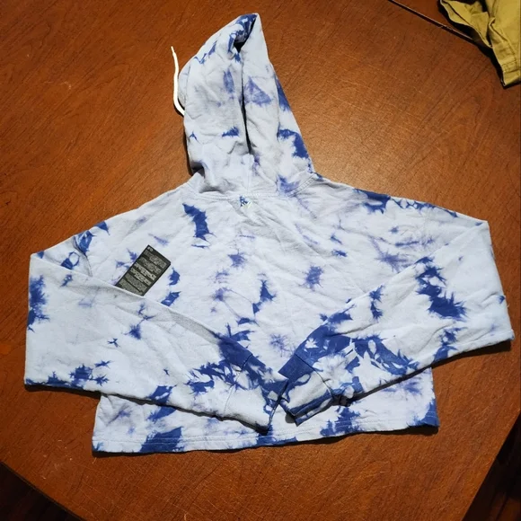 Forever 21 Crop top hoodie sweatshirt - Picture 6 of 6